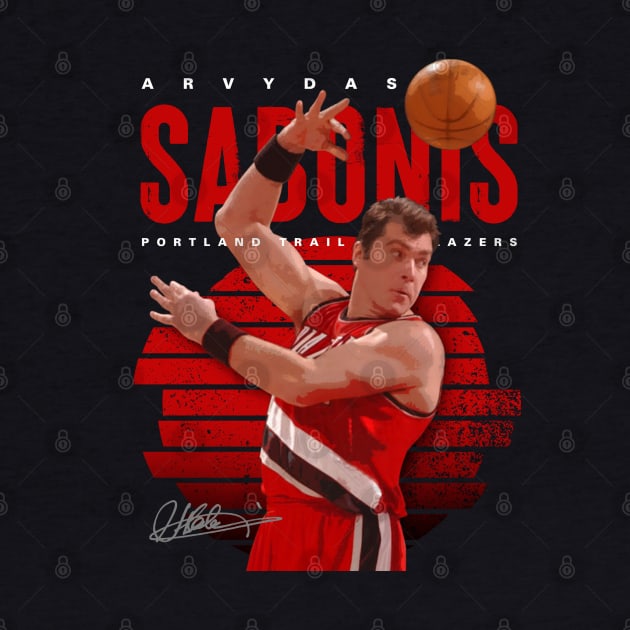 Arvydas Sabonis by Juantamad